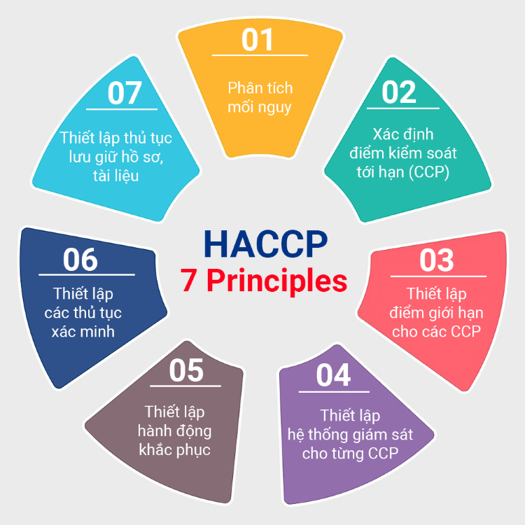  7 nguyên tắc HACCP trong suất ăn công nghiệp sẽ đóng vai trò quan trọng