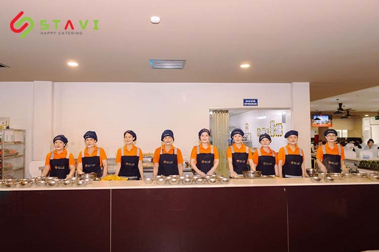 STAVI's nutritious industrial meals are popular thanks to strict inspection and preparation processes