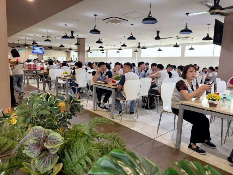 STAVI đồng hành cùng nhà máy Nissei phục vụ bữa cơm công đoàn 3