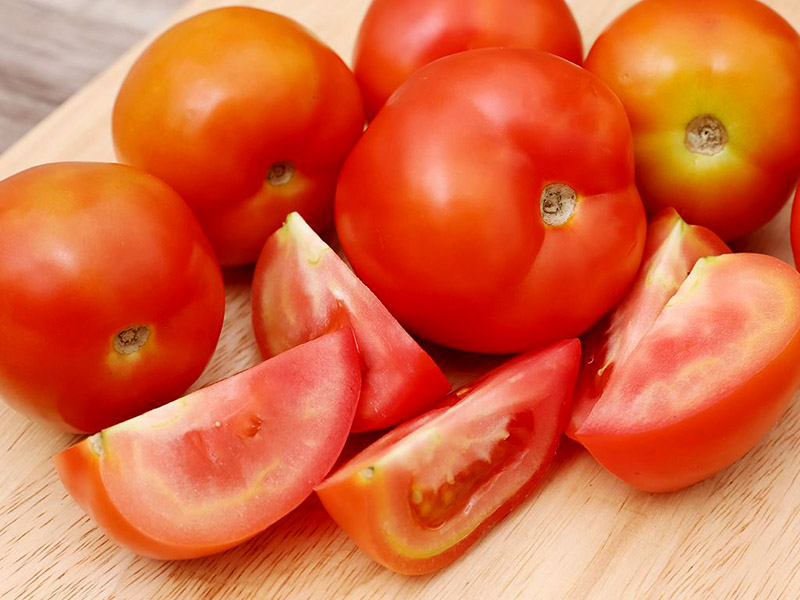 Cà chua có trong suất ăn trường học