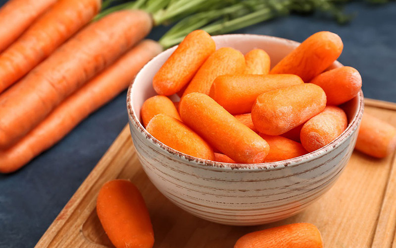 Cà rốt là thực phẩm rất tốt cho thị lực