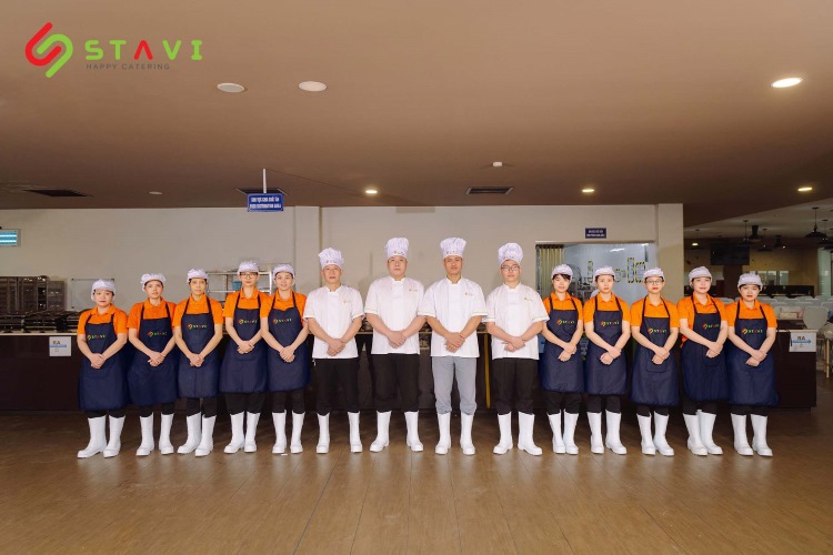 STAVI is proud to be a reputable, top-quality industrial catering provider in Vietnam