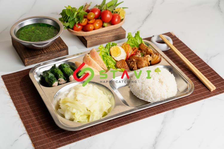 Photo of a sample STAVI office catering tray Photo of a sample STAVI office catering tray