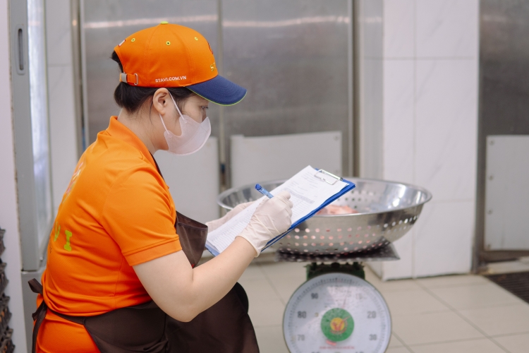 STAVI phòng ngừa rủi ro và nâng cao chất lượng suất ăn nhờ kiểm soát nghiêm ngặt các khâu