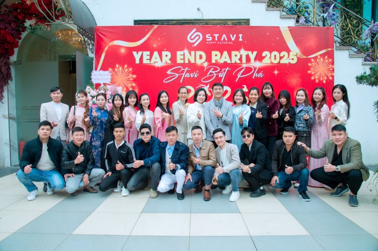Tiệc tất niên của STAVI diễn ra trong không khí trang trọng và ấm cúng
