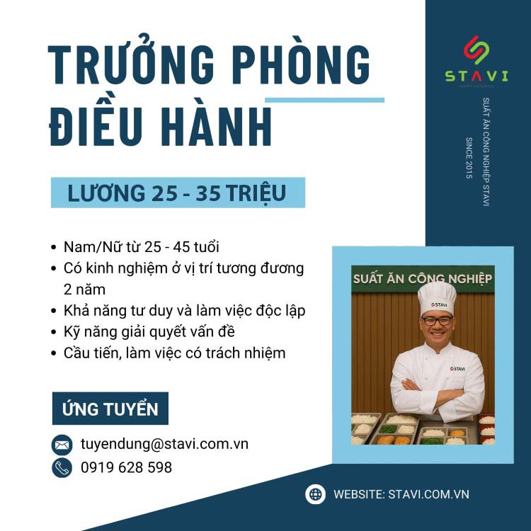 Trưởng phòng điều hành