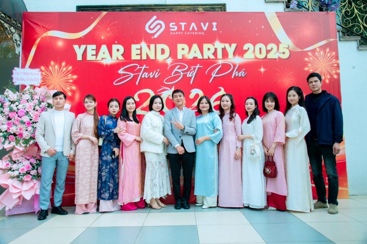 Year End Party 2025 của STAVI là dịp để nhìn lại một năm đầy thử thách đã qua