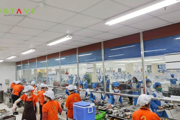 Đơn vị cung cấp suất ăn công nghiệp uy tín tại Điện Biên