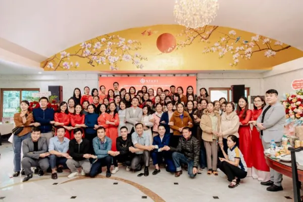 Buổi tiệc tất niên cuối năm của gia đình STAVI