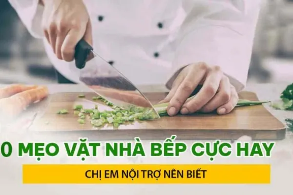알아 두면 좋은 유용한 주방 생활 요령 10가지