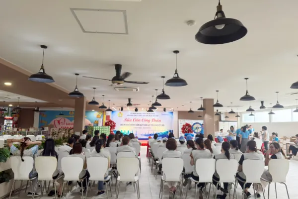 STAVI đồng hành cùng nhà máy Nissei phục vụ bữa cơm công đoàn