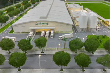 Vinasoy Factory In Binh Duong